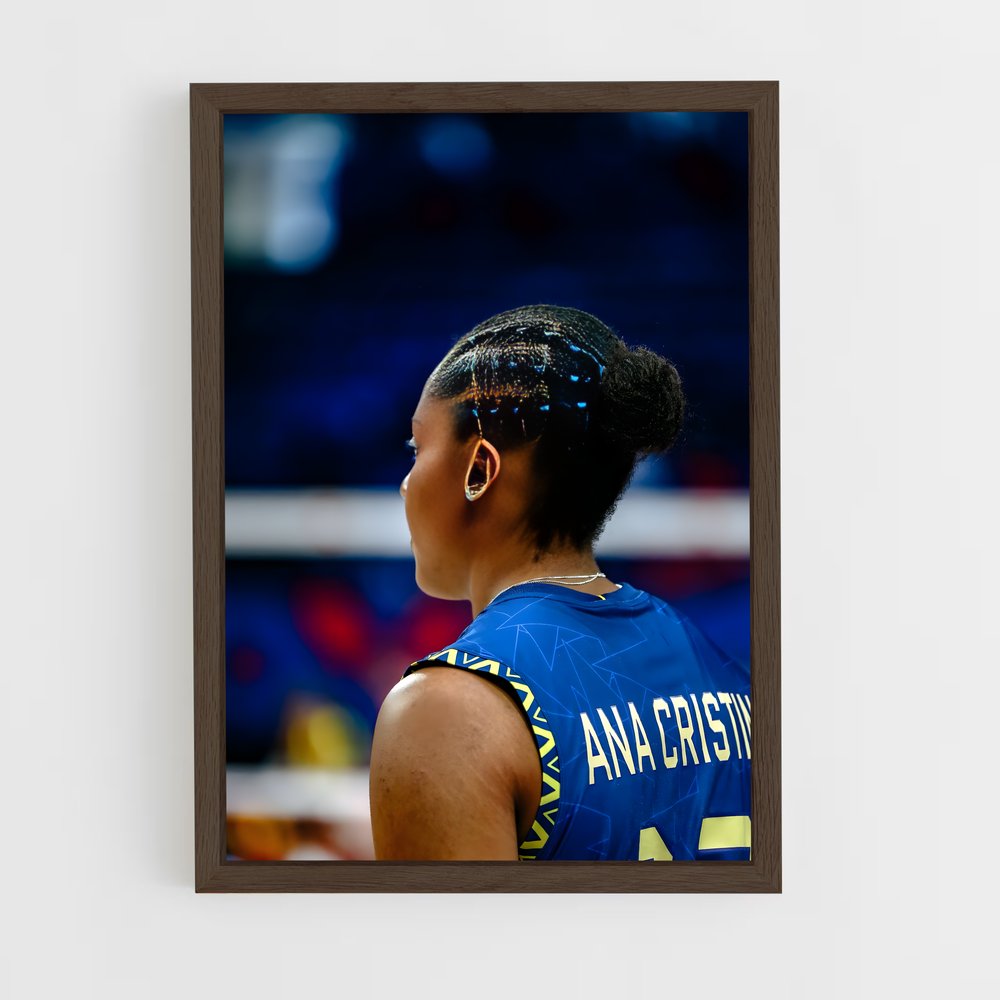 Poster Ana de cristina – affiche Volleyball (vue 5)